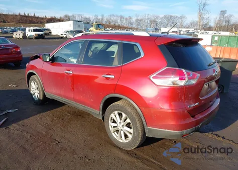 2016 Nissan Rogue S/Sl/Sv z USA, uszkodzony, nr VIN KNMAT2MV9GP708407
